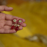 Rajya Ruby Necklace Set