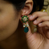 Rajya Emerald Necklace Set