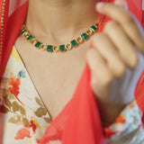 Gulika Green Onyx Necklace