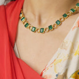 Gulika Green Onyx Necklace