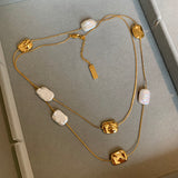 Maren layered Necklace