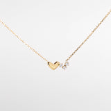 Double Heart Necklace