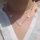 Daisy Layered Necklace