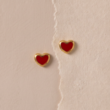 Sten heart Earrings